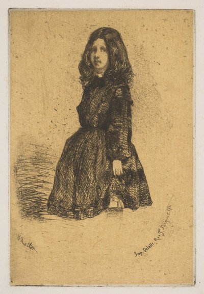 Annie, 1858 von James Abbott McNeill Whistler