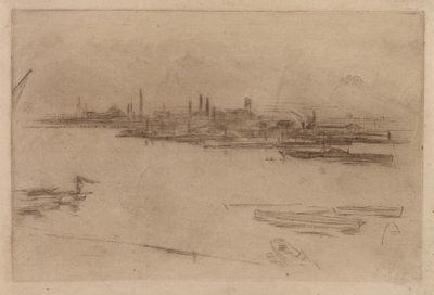 Battersea Morgen, 1875 von James Abbott McNeill Whistler