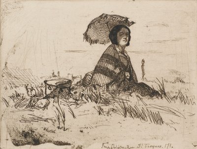 En Plein Soleil, 1858 von James Abbott McNeill Whistler