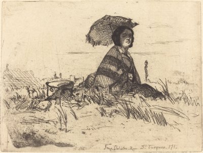 Im vollen Sonnenlicht, 1858 von James Abbott McNeill Whistler