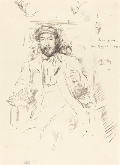 John Grove, 1895 von James Abbott McNeill Whistler