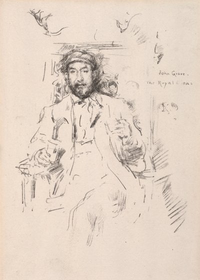 John Grove, 1895 von James Abbott McNeill Whistler
