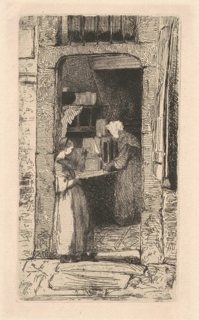 Die Senfhändlerin, 1858 von James Abbott McNeill Whistler