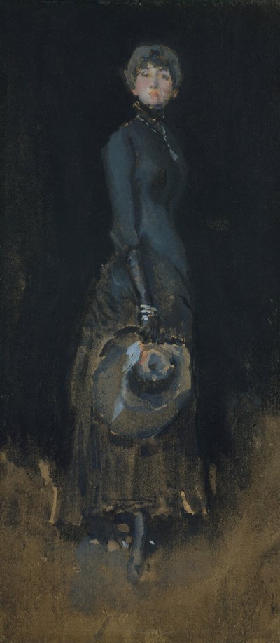Dame in Grau, ca. 1883 von James Abbott McNeill Whistler