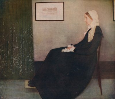 Meine Mutter, 1871, ca. 1915 von James Abbott McNeill Whistler