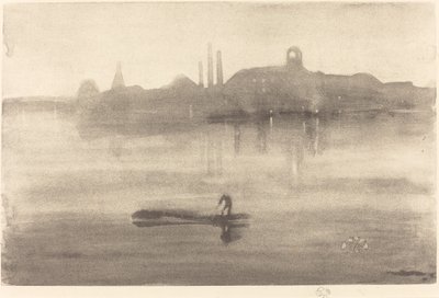 Nocturne, 1878 von James Abbott McNeill Whistler