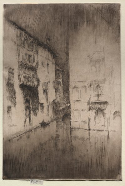 Nocturne: Paläste, 1886 von James Abbott McNeill Whistler