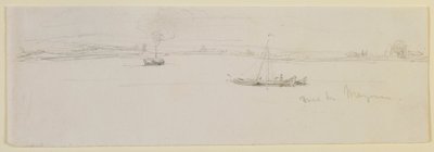 Près de Mayence, 1858 von James Abbott McNeill Whistler