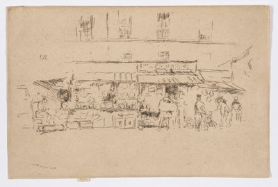 Quai de Montebello von James Abbott McNeill Whistler