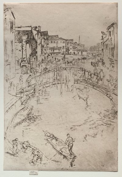 Die Brücke von James Abbott McNeill Whistler