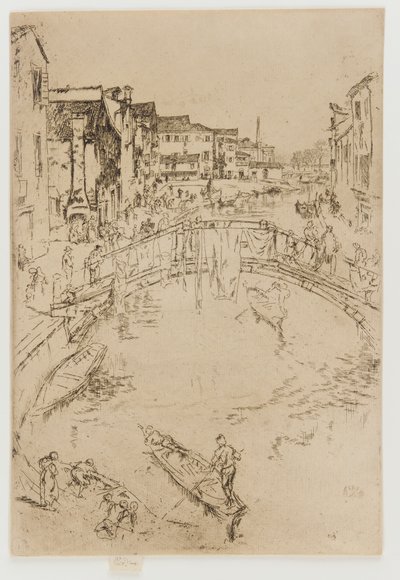 Die Brücke, Santa Marta von James Abbott McNeill Whistler