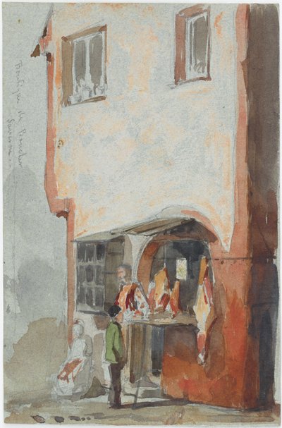 Die Metzgerei von James Abbott McNeill Whistler
