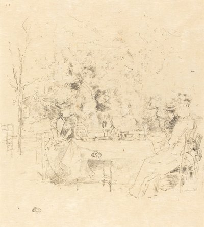 Der Garten, 1891 von James Abbott McNeill Whistler