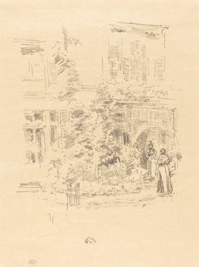 Die Gartenveranda, 1894 von James Abbott McNeill Whistler