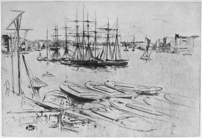 Der große Teich, 1879-1904 von James Abbott McNeill Whistler