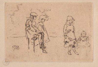 Die Menpes-Kinder von James Abbott McNeill Whistler