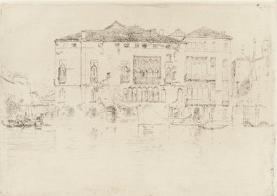 Die Paläste, 1879-1880 von James Abbott McNeill Whistler