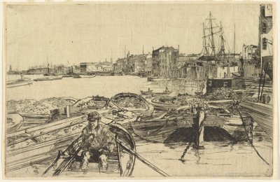 Der Teich, 1859 von James Abbott McNeill Whistler