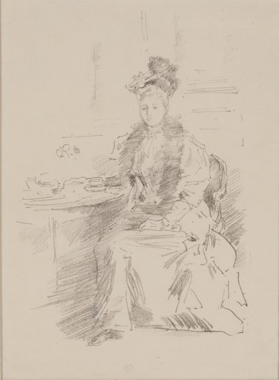 Die hübsche New Yorkerin von James Abbott McNeill Whistler