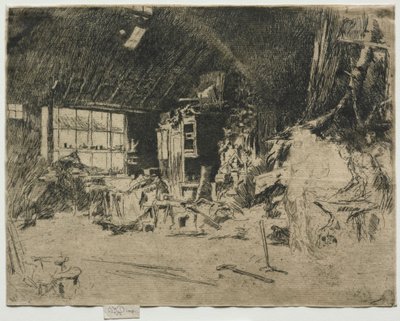 Die Schmiede von James Abbott McNeill Whistler