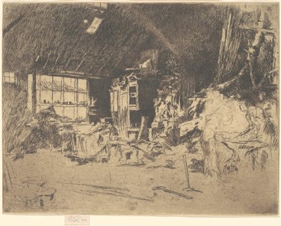 Die Schmiede, 1880 von James Abbott McNeill Whistler
