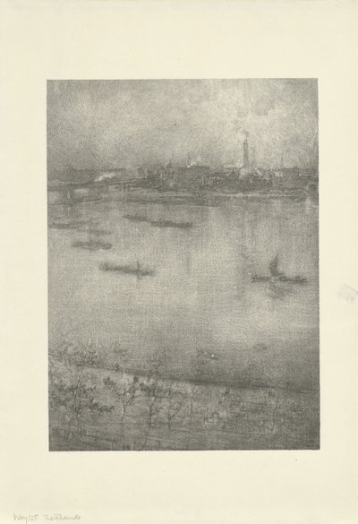 Die Themse von James Abbott McNeill Whistler