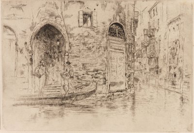 Die zwei Türöffnungen, 1879-1880 von James Abbott McNeill Whistler