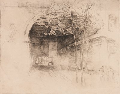 Traghetto, 1879-1880 von James Abbott McNeill Whistler