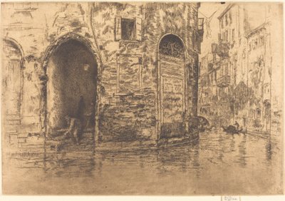 Zwei Türöffnungen, 1880 von James Abbott McNeill Whistler