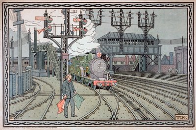 Arbeit, ca. 1910 von James Akerman