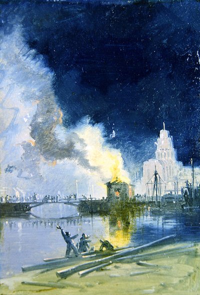 Bristol brennt von James Baker Pyne