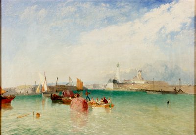 Der Hafen, Littlehampton, 1851 von James Baker Pyne
