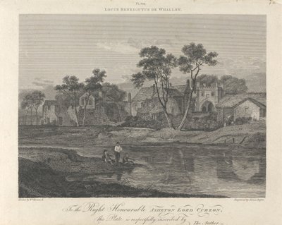 Whalley Abbey (nähere Ansicht) von James Basire