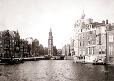 Kanal, Amsterdam, 1898 von James Batkin