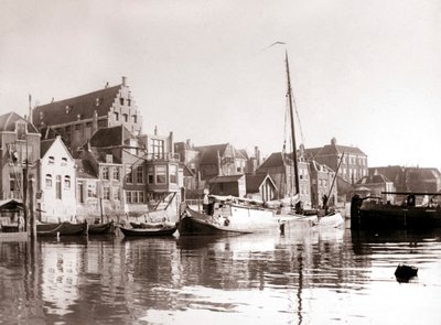 Kanalboote, Dordrecht, Niederlande, 1898 von James Batkin