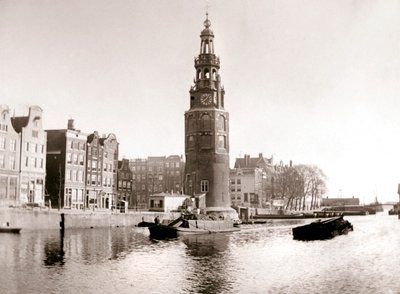 Der Montelbaanstoren, Amsterdam, 1898 von James Batkin