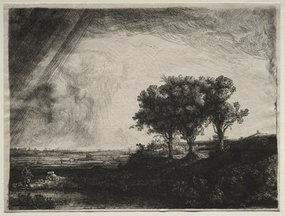 Die drei Bäume, ca. 1770-1844 von James Bretherton