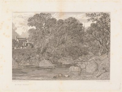 Die Efeubrücke, Devonshire von James C. Allen