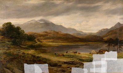 Der Kopf von Loch Vennacher von James Docharty