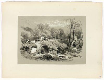 South Brent, Devon, aus Malerische Auswahlen von James Duffield Harding
