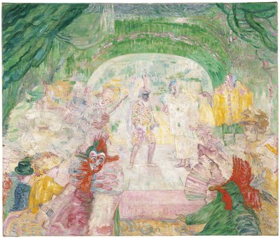 Theater der Masken, 1908 von James Ensor