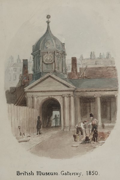 Britisches Museum, 1850 von James Findlay