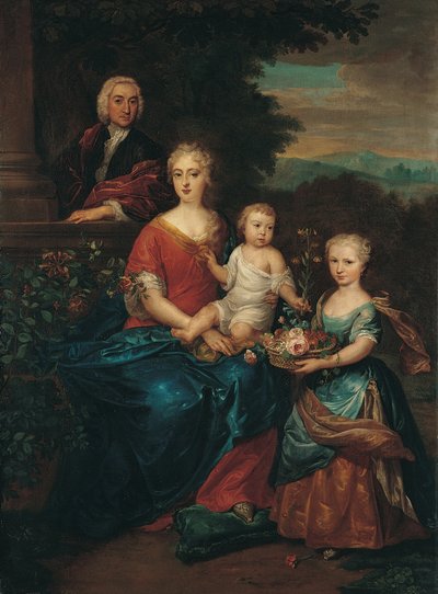 Familiengruppe von James Francis Maubert