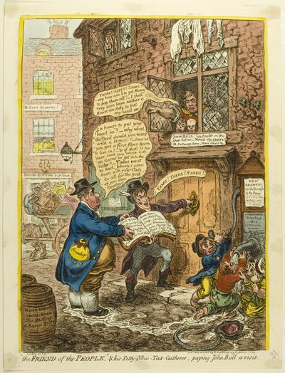 Freund des Volkes von James Gillray