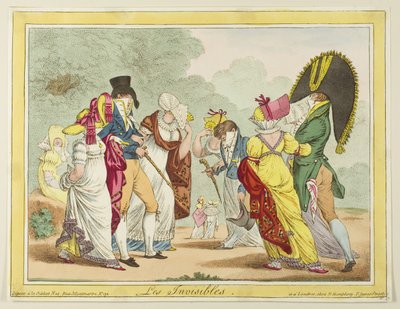 Die Unsichtbaren von James Gillray