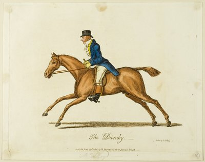 Der Dandy von James Gillray