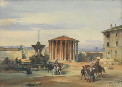 Der Tempel der Vesta, Rom von James Holland