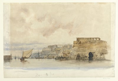 Blick auf Valletta, Malta von James Holland