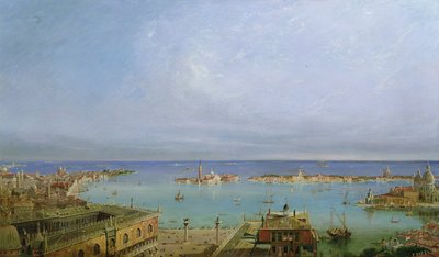 Blick auf Venedig vom Campanile von James Holland