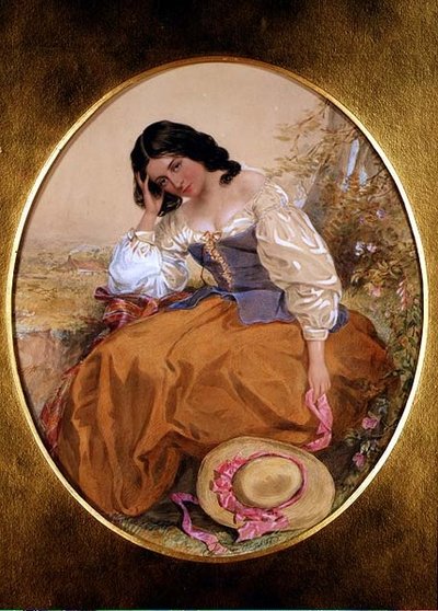 Weibliche Figur - Meditation von James II Fisher